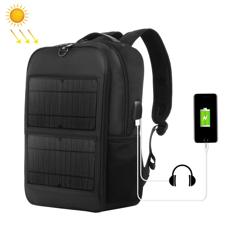 Zaino con pannello solare HAWEEL 14W e porta USB 5V/2,1A