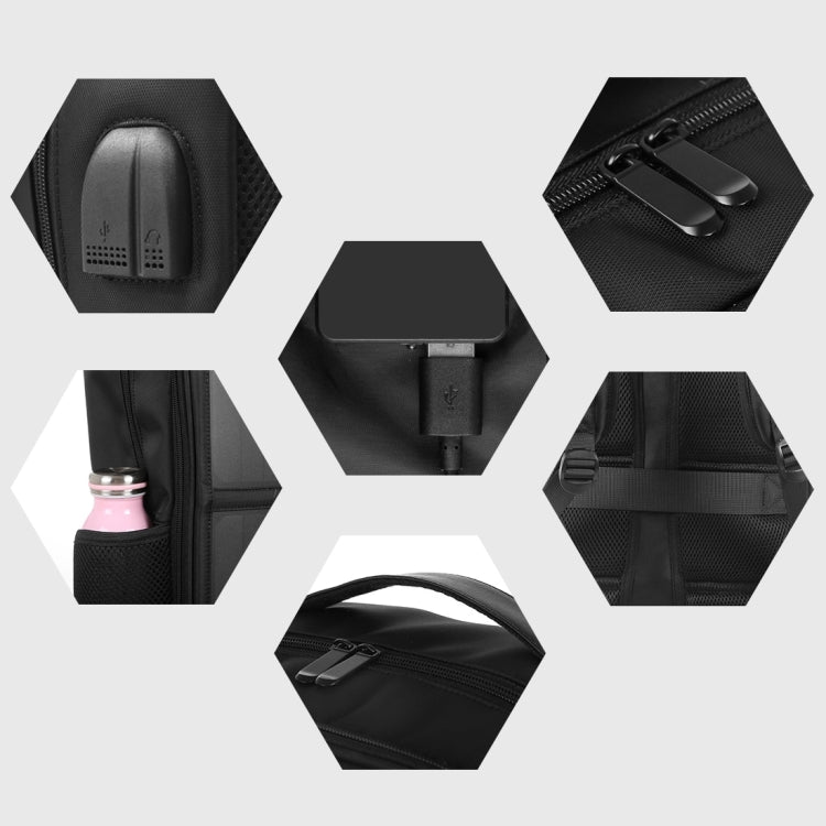 Zaino con pannello solare HAWEEL 14W e porta USB 5V/2,1A