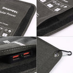 Caricatore solare pieghevole HAWEEL 28W con doppia USB - immagine 4