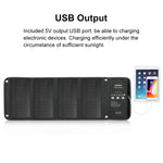 Caricatore solare pieghevole HAWEEL 28W con doppia USB - immagine 5