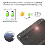 Caricatore solare pieghevole HAWEEL 28W con doppia USB - immagine 6