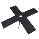 Caricabatterie solare pieghevole 28W con doppia porta USB