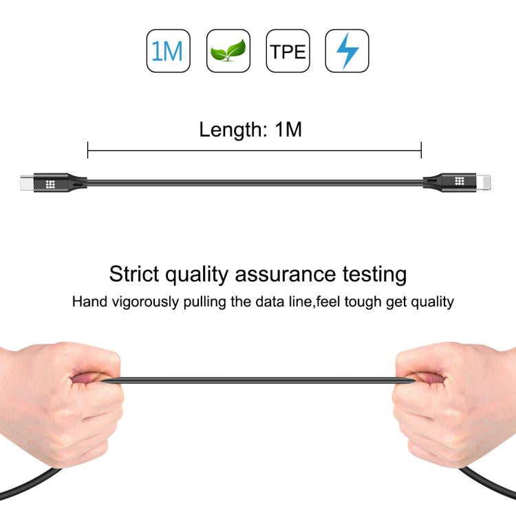 Cavo ricarica USB-C a 8 pin 1m per iPhone HAWEEL