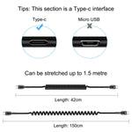 HAWEEL Cavo ricarica rapida USB-C 1,5 m 5A