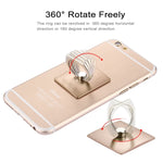 Supporto telefono ad anello rotante 360° oro
