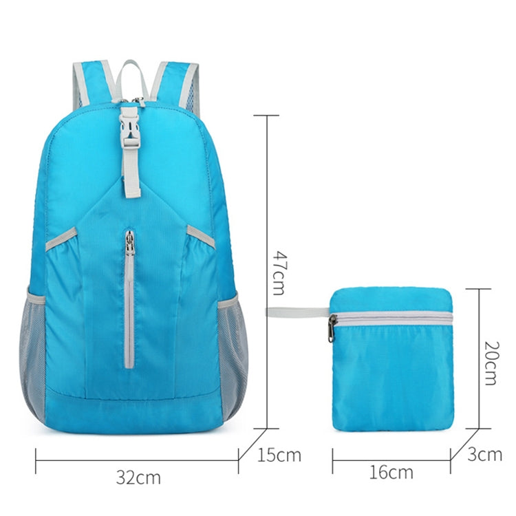 Zaino pieghevole portatile da trekking grande capacità