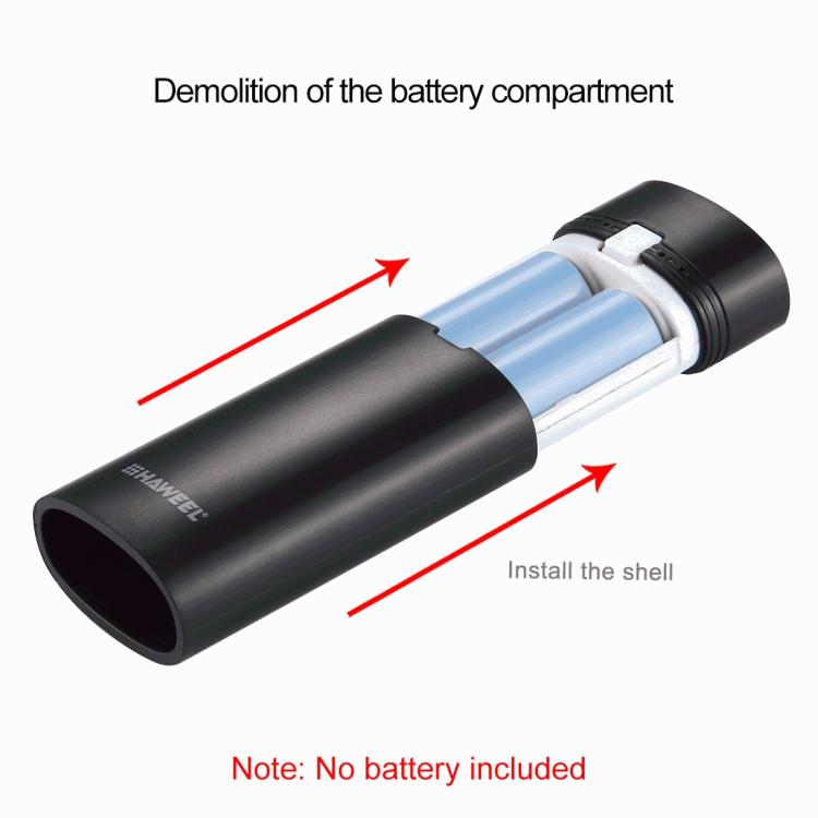 Power Bank DIY per 2 batterie 18650 con uscita USB