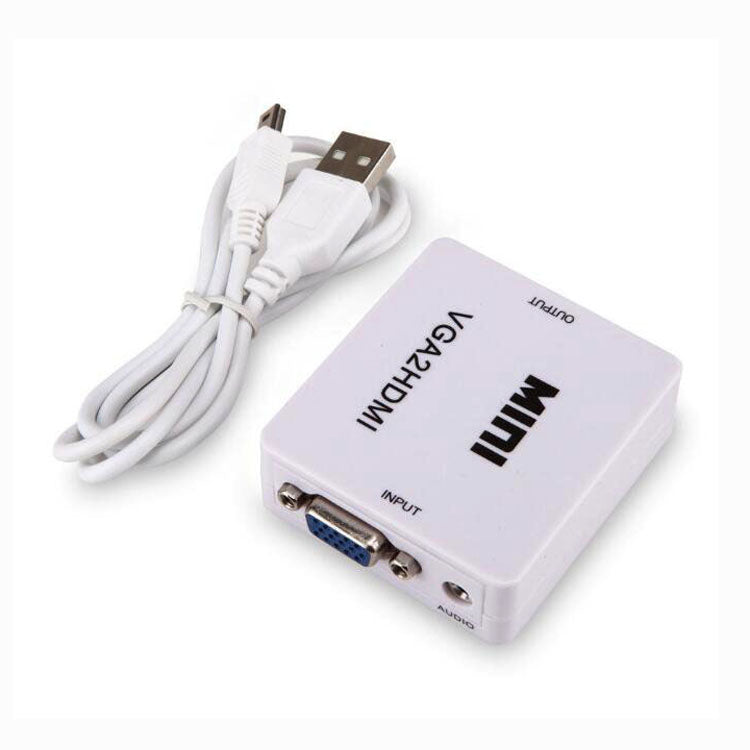 Convertitore VGA e audio a HDMI 1080p con uscita digitale