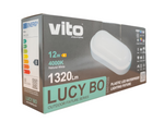 Plafoniera LED ovale Vito Lucy-BO 12W 4000K IP65 - immagine 2
