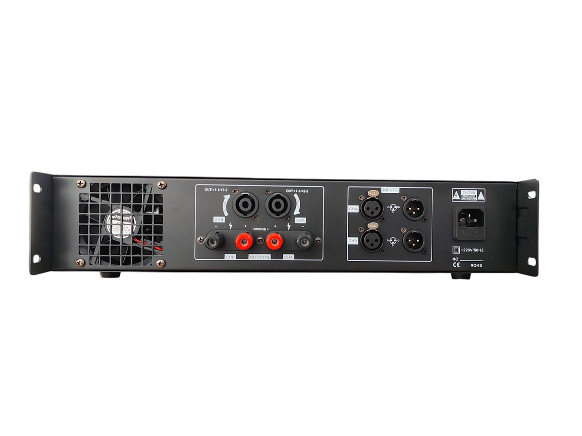 Amplificatore stereo 2 canali 180W 8 Ohm AK2000 E9301