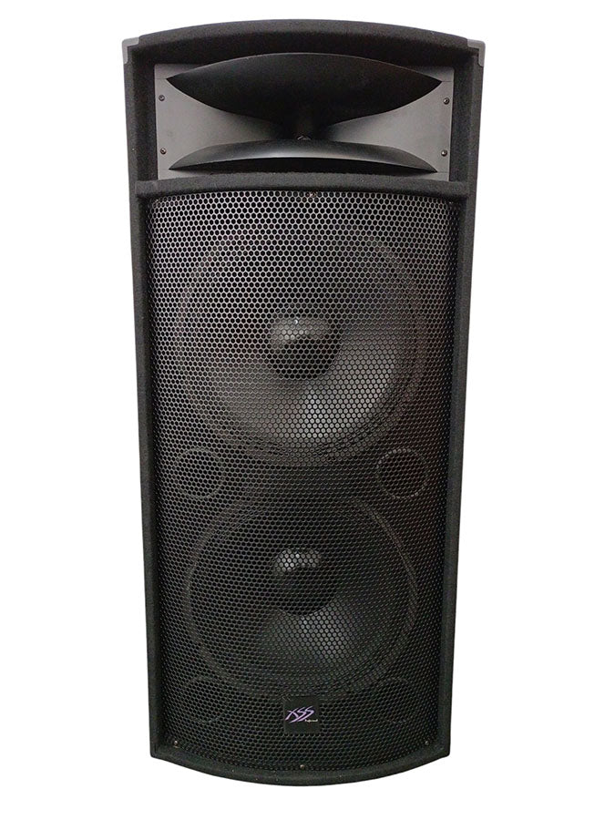 Cassa acustica passiva doppio woofer 15” 1600W 8 OHM 3 vie VS-1551B