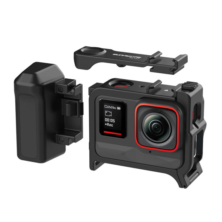 Sunnylife Telaio Protettivo 2-in-1 con Impugnatura per Insta360 A