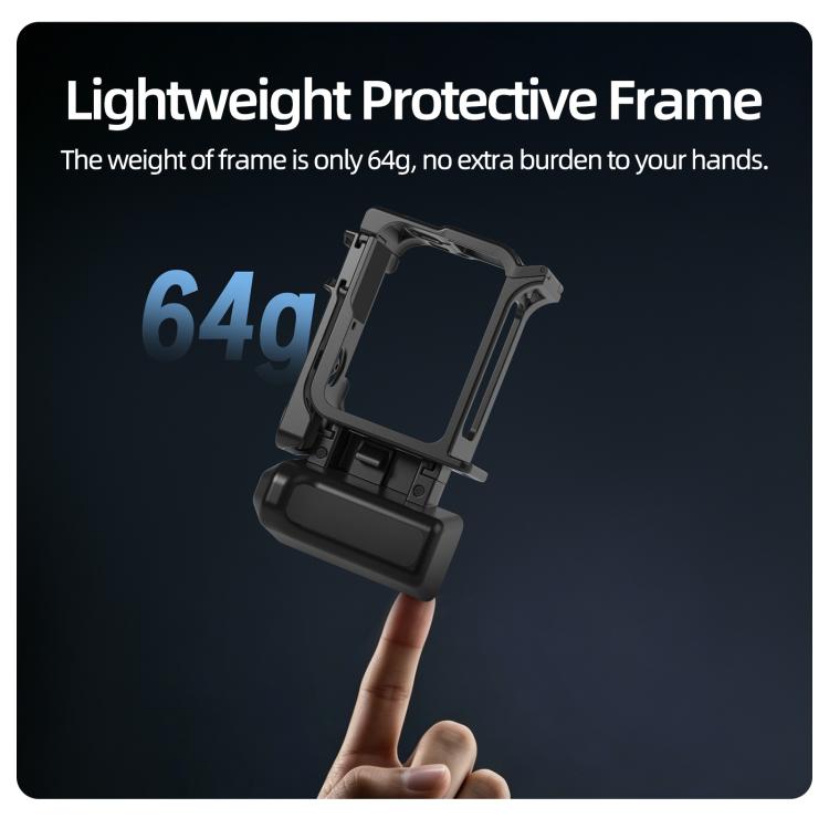 Sunnylife Telaio Protettivo 2-in-1 con Impugnatura per Insta360 A