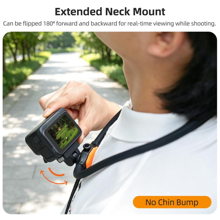 Sunnylife Neck Mount magnetico per Insta360