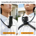 Sunnylife Neck Mount magnetico per Insta360
