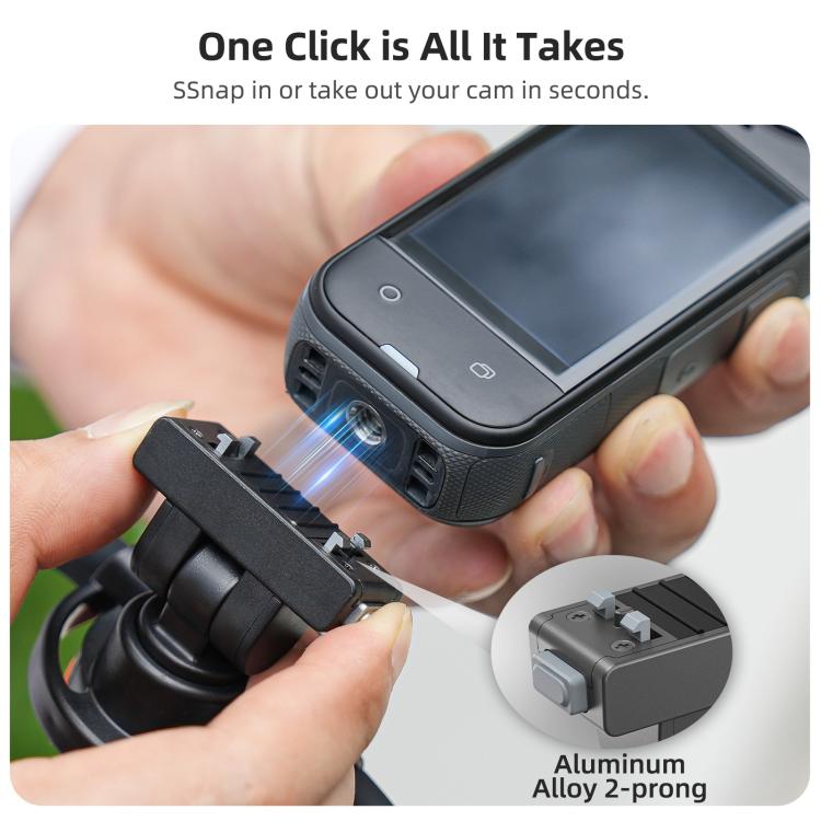 Sunnylife Neck Mount magnetico per Insta360