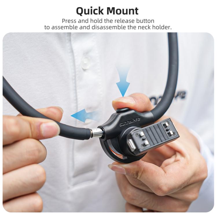 Sunnylife Neck Mount magnetico per Insta360