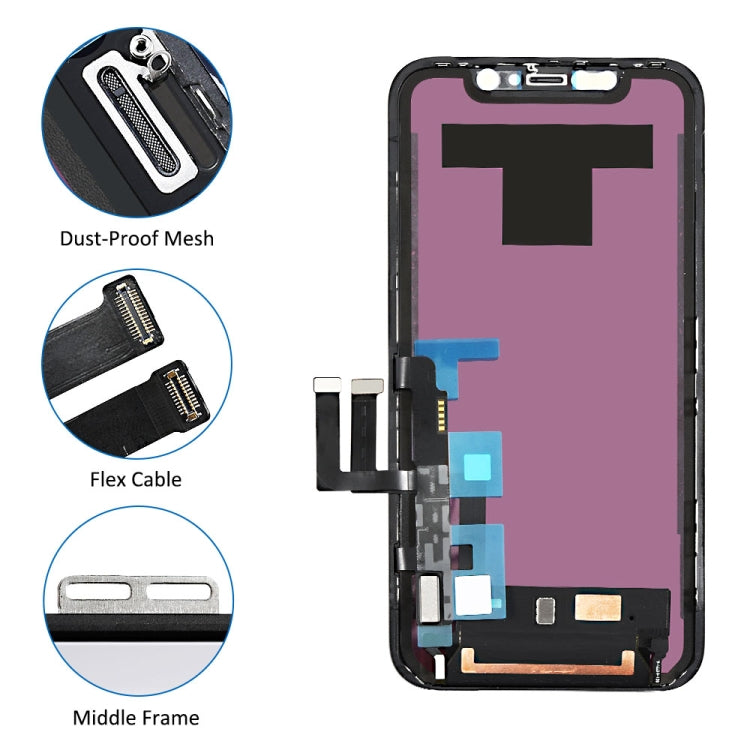Display LCD originale per iPhone 11 da 6,1 pollici con digitalizzatore - immagine 4