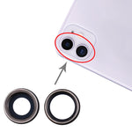 Cornice fotocamera posteriore con copriobiettivo per iPhone 11