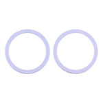 Anello protezione metallo con vetro per iPhone 12