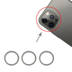 Anello fotocamera iPhone 12 Pro in metallo e vetro