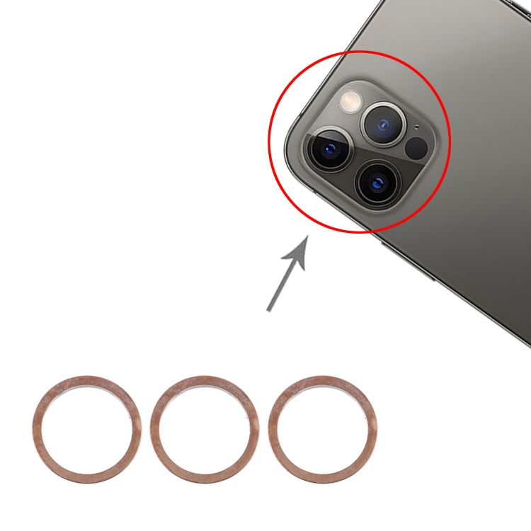Anello fotocamera iPhone 12 Pro in metallo e vetro - immagine 6