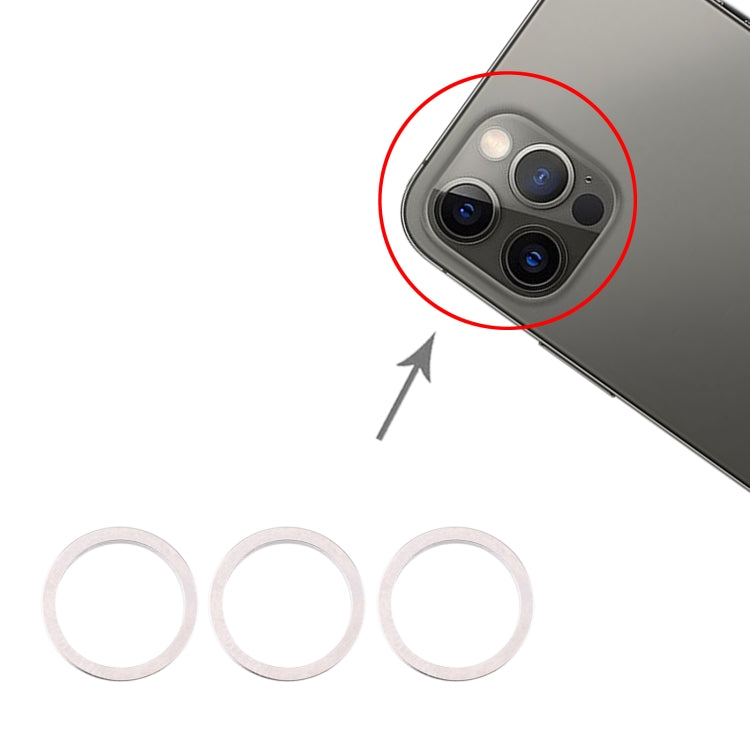 Anello fotocamera iPhone 12 Pro in metallo e vetro - immagine 7