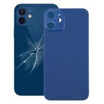 Copribatteria posteriore con foro grande per fotocamera di facile sostituzione per iPhone 12, For iPhone 12 (Not Disassemble), Easy Replacement Back Cover for 12