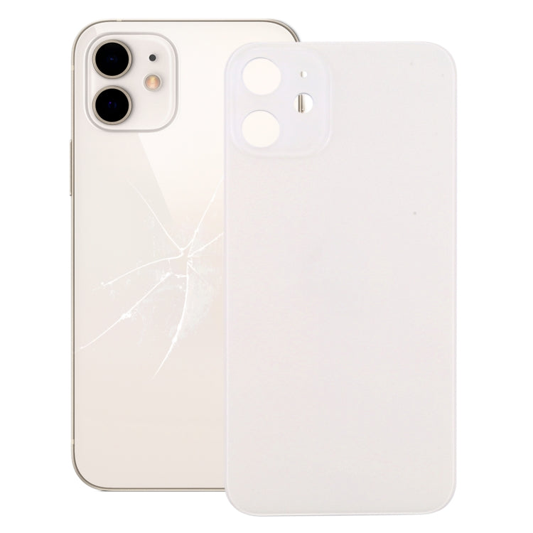 Copribatteria posteriore con foro grande per fotocamera di facile sostituzione per iPhone 12, For iPhone 12 (Not Disassemble), Easy Replacement Back Cover for 12