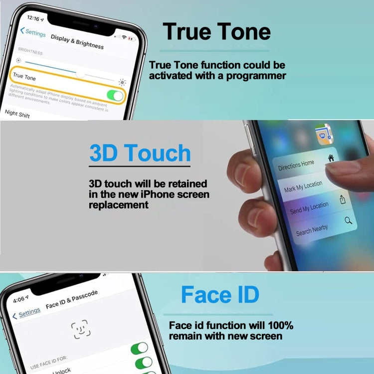 Display OLED e digitalizzatore touch per iPhone 12 Mini - immagine 7