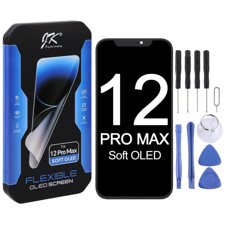 Schermo LCD OLED ricambio per iPhone 12 Pro Max