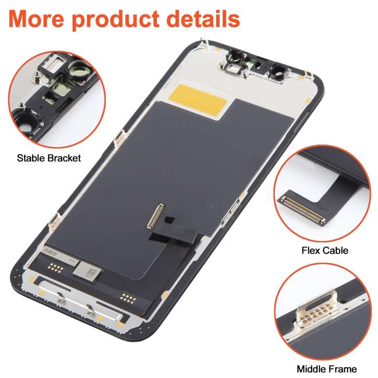Display LCD RJ Incell COF con digitalizzatore per iPhone 13 mini