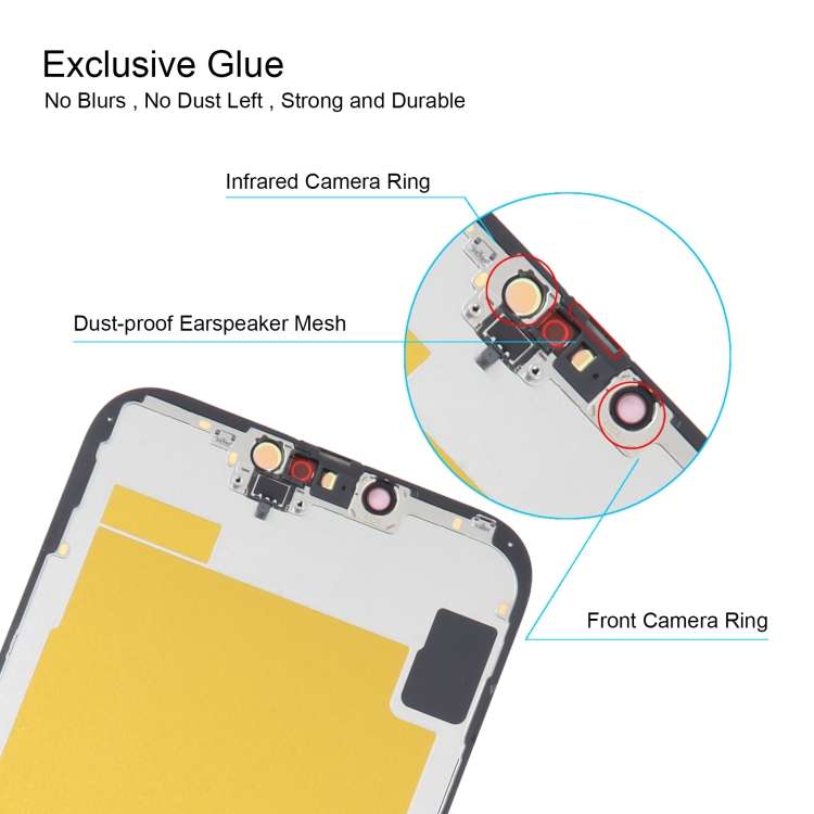 Schermo OLED Super Retina XDR con touch per iPhone 14 Plus