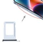Vassoio SIM doppia per iPhone 14, ricambio blu o viola - immagine 4
