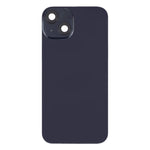 Per iPhone 14 Cover posteriore in vetro per batteria con supporto flash + modulo di ricarica wireless, For iPhone 14