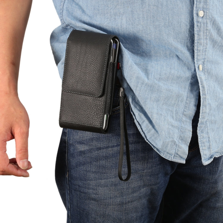 Custodia portafoglio in pelle PU per smartphone 6,7"