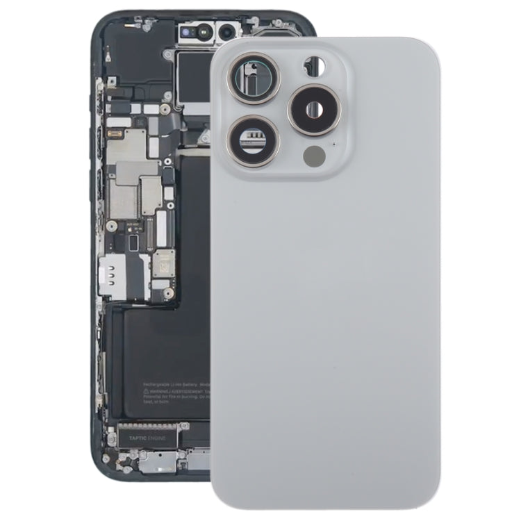 Scocca posteriore in vetro per iPhone 15 Pro Max con copriobiettivo - immagine 10
