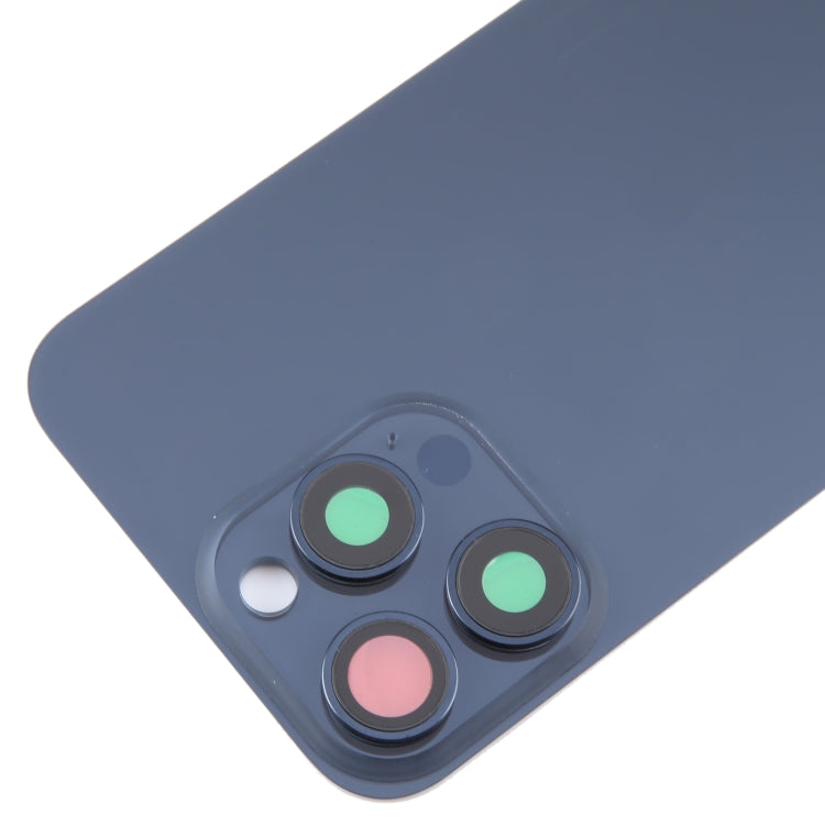 Scocca posteriore in vetro per iPhone 15 Pro Max con copriobiettivo - immagine 5