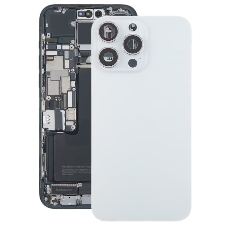 Scocca posteriore in vetro per iPhone 15 Pro Max con copriobiettivo - immagine 8