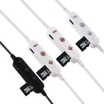 Auricolare Bluetooth F17 a collo con controllo volume