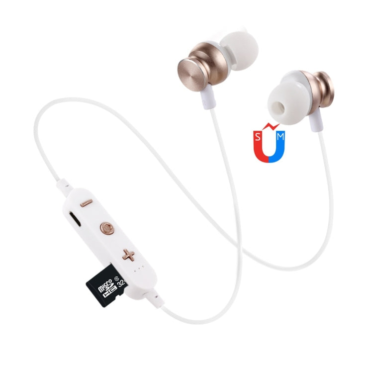 Auricolare Bluetooth F17 a collo con controllo volume