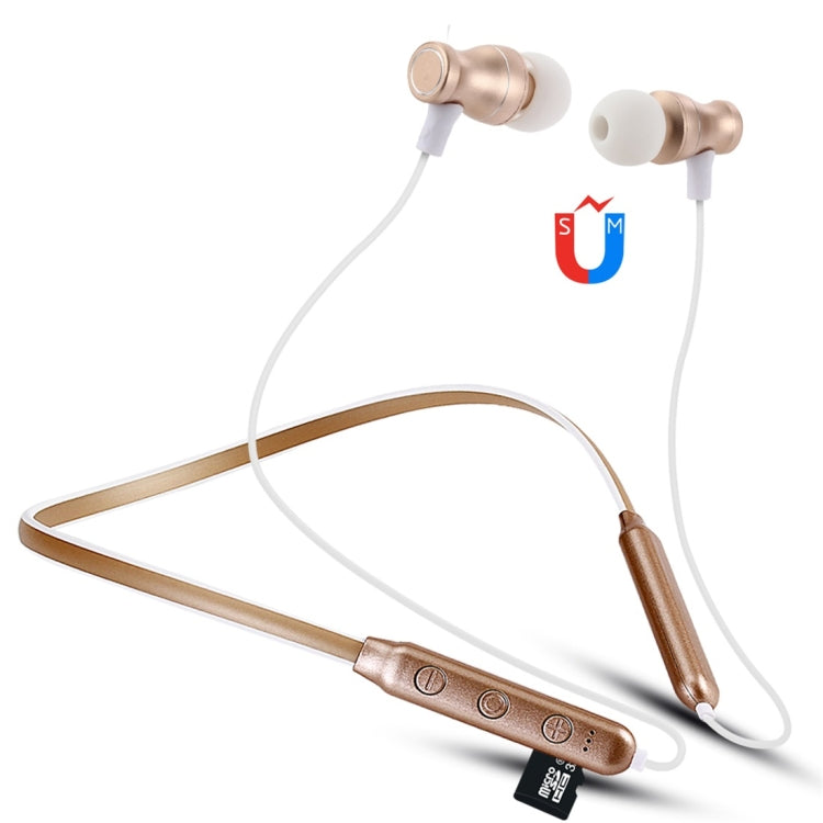 Auricolare Bluetooth F106 a collo appeso con Bluetooth 4.2