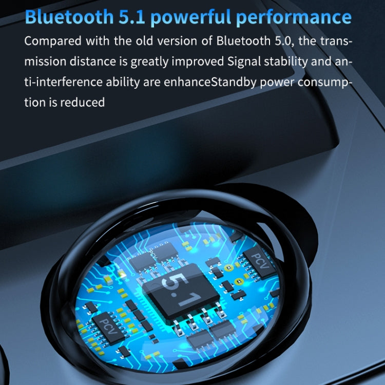 Auricolari Bluetooth M9 TWS con Display Batteria