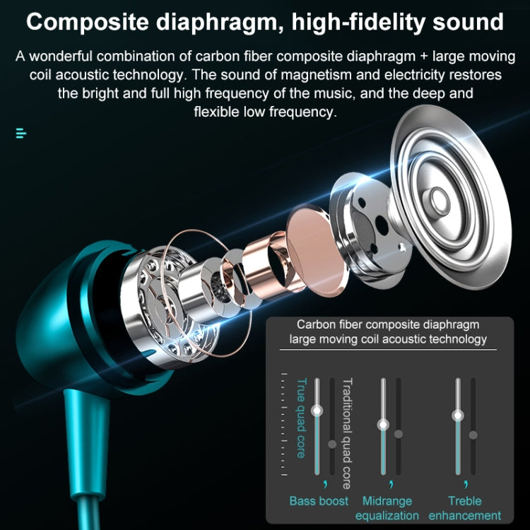 Auricolari Bluetooth M61 da collo in metallo