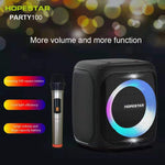 HOPESTAR Party100 Altoparlante Bluetooth 50W impermeabile