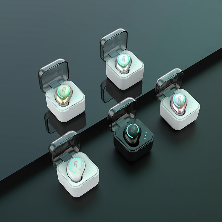 Auricolari Bluetooth 5.0 Mini con custodia ricarica
