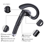Auricolare Bluetooth YYK-520 con gancio girevole