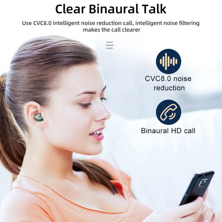 Auricolari Bluetooth F9-5C con riduzione rumore