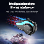 Auricolare Bluetooth 5.0 per casco moto con interfono 2000m
