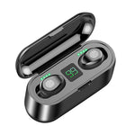 Auricolari Bluetooth F9 TWS V5.0 con custodia di ricarica